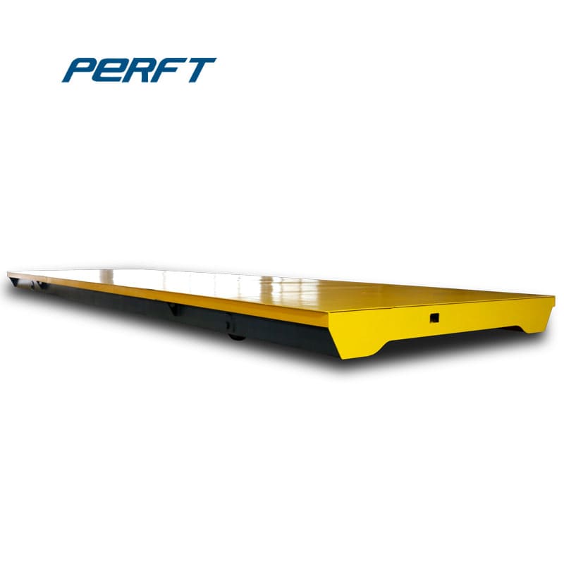 Rail Flat Cart With Pp Guardrail 400 Ton